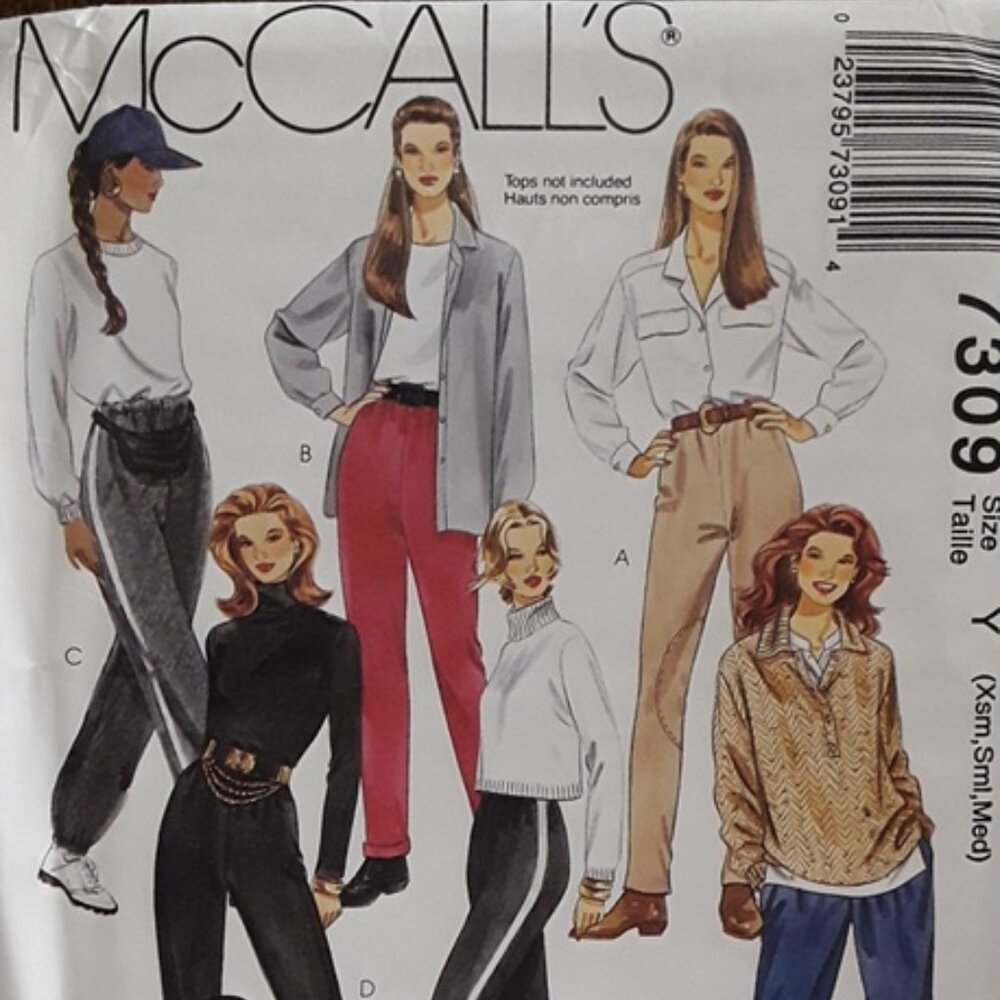 McCall's Paper Pattern #7309